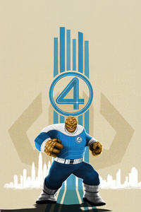 Ben Grimm The Fantastic Four First Steps 5k (240x320) Resolution Wallpaper