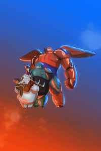 Big Hero 6 Baymax 4k (750x1334) Resolution Wallpaper