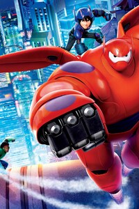 Big Hero 6 Movie HD (1080x2160) Resolution Wallpaper