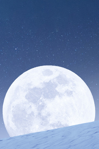 Big Moon 4k (750x1334) Resolution Wallpaper
