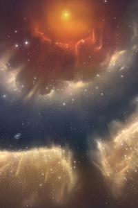 Bird Nebula Galaxy (480x854) Resolution Wallpaper