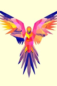 Birds Artwork (640x1136) Resolution Wallpaper