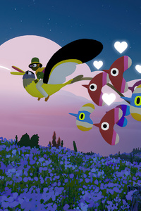 Birds Flock (720x1280) Resolution Wallpaper
