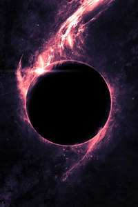 1440x2560 Black Hole 5k