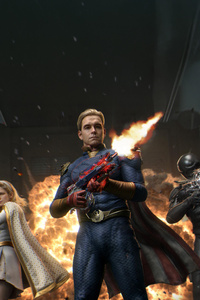 Black Noir Homelander Starlight X Call Of Duty Mobile (360x640) Resolution Wallpaper