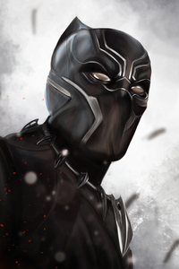 Black Panther Closeup