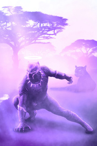 1125x2436 Black Panther The Power King