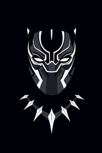 Black Panther Titan (640x960) Resolution Wallpaper