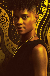 1125x2436 Black Panther Wakanda Forever Letitia Wright As Shuri