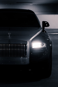 Black Rolls Royce Front