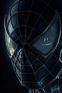 Black Spiderman Mask
