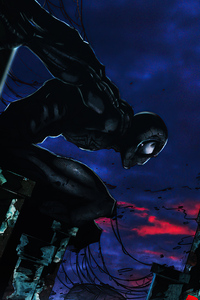 Black Suit Spiderman I Am Not Your Savior 2020