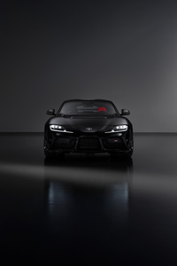 Black Toyota Gr Supra A90 Final Edition 8k (1080x2400) Resolution Wallpaper
