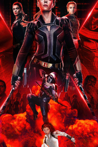 Black Widow 2023 Poster (240x320) Resolution Wallpaper