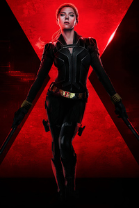 Black Widow 4k Poster (1080x2160) Resolution Wallpaper