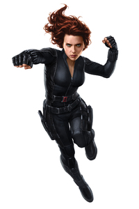 Black Widow In Avengers Infinity War 2018 Artwork