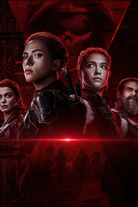 Black Widow Movie 2021 (240x400) Resolution Wallpaper