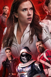 Black Widow Movie Poster 4k 2023 (1080x2280) Resolution Wallpaper