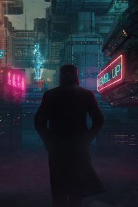 Blade Runner 2049 Cyberpunk Alley 4k