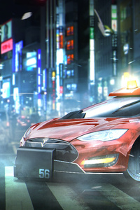 Blade Runner Deckards Sedan Tesla Model S