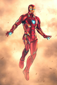 Bleeding Edge Ironman (320x480) Resolution Wallpaper