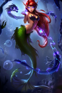 Blood Evil Ariel (1080x2160) Resolution Wallpaper