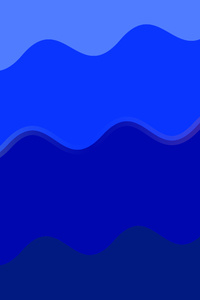 480x854 Blue Color Waves 8k