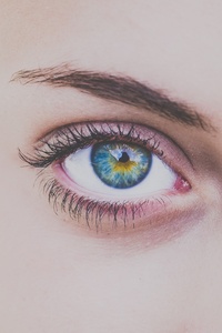 Blue Eyes Close Up (720x1280) Resolution Wallpaper