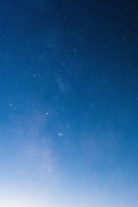Blue Sky With Stars 5k (1125x2436) Resolution Wallpaper