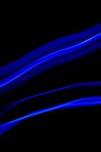 Blue Wavs Abstract 4k