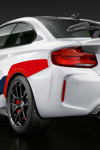 BMW M2 Competition M Performance 2018 Rear (320x568) Resolution Wallpaper