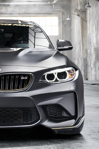 BMW M2 M Performance Parts Concept 2018 Front (240x320) Resolution Wallpaper
