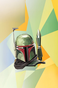 Boba Fett 5k (1440x2960) Resolution Wallpaper