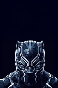 Bold Black Panther (640x960) Resolution Wallpaper