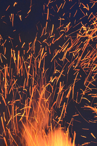 Bonfire Blaze (1080x2160) Resolution Wallpaper