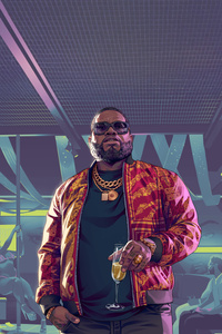 Boobie Ike In Gta 6 (640x960) Resolution Wallpaper