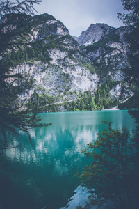 Braies Trentino Alto Adige Italy (1242x2668) Resolution Wallpaper