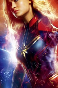 Brie Larson As Captain Marvel Movie 10k