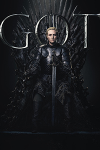 Brienne Of Tarth Game Of Thrones Season 8 Poster