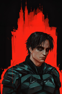 Bruce Wayne The Loneliest Man (240x320) Resolution Wallpaper