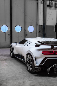 Bugatti Centodieci 2020 Rear 8k (1125x2436) Resolution Wallpaper