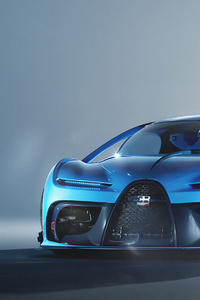 Bugatti Chiron New (1080x1920) Resolution Wallpaper