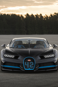 Bugatti Chiron New Photoshoot (320x568) Resolution Wallpaper
