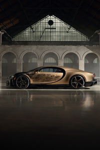 Bugatti Chiron Super Sport Golden Era 2023 (1125x2436) Resolution Wallpaper