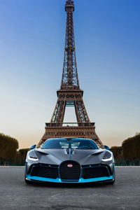 Bugatti Divo 2018 Paris France (240x400) Resolution Wallpaper
