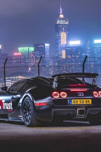 Bugatti In Hong Kong (480x854) Resolution Wallpaper