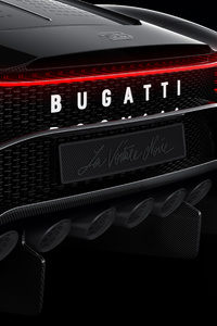 Bugatti La Voiture Noire Rear Lights (640x1136) Resolution Wallpaper