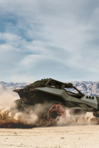1242x2688 Buggy Offroading Concept Art 4k