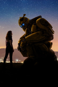 Bumblebee Movie 2018 Cool New Poster 5k