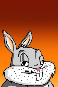 1440x2560 Bunny 8 Bit